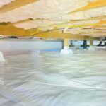 vapor barrier install